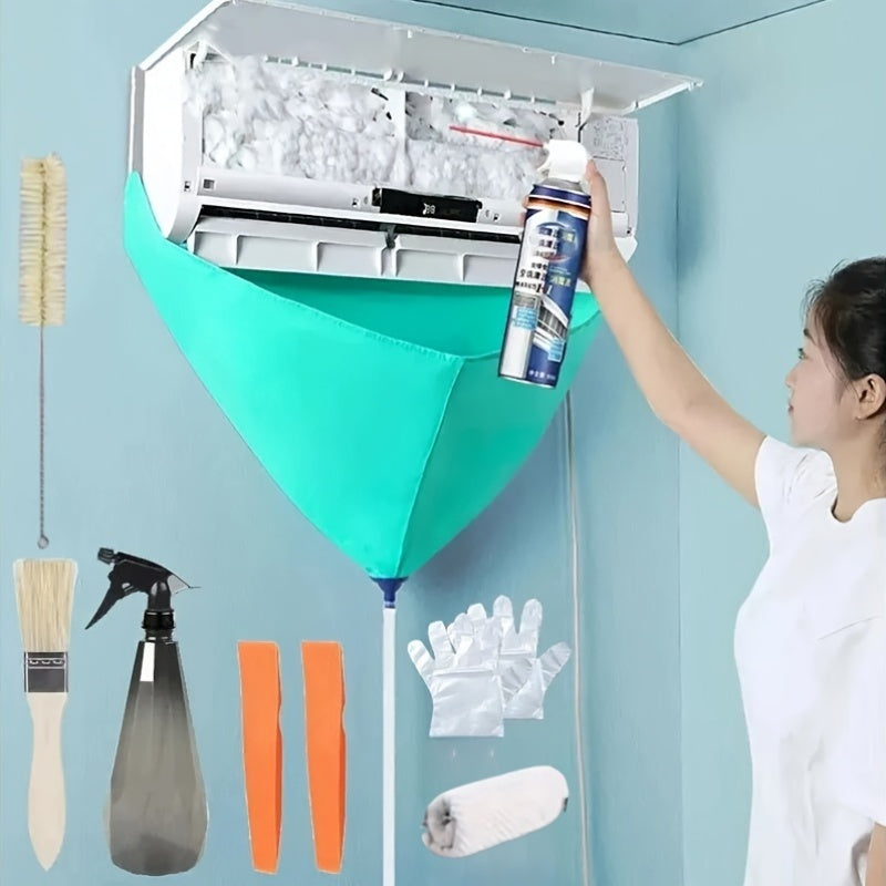 PVC Air Conditioner Cleaning Kit with Drain Hose and Tools
