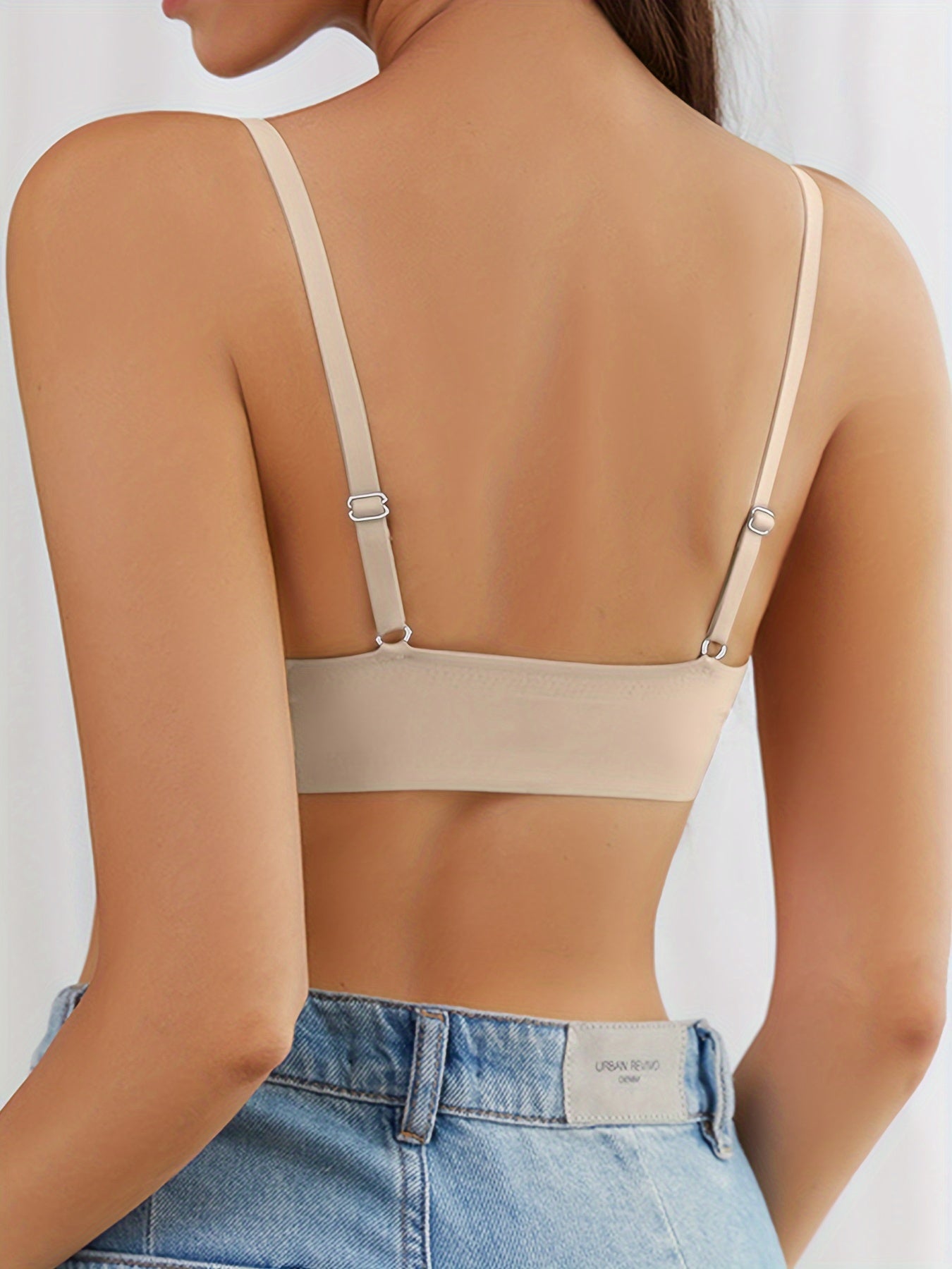 Wireless Cami Bra for Women with Front Closure and Push-Up Design Lingerie