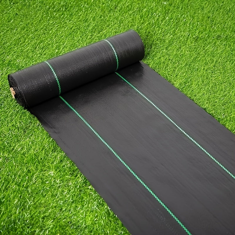 Heavy-Duty Black PP Nonwoven Landscape Fabric Weed Barrier Roll for Garden and Flower Beds