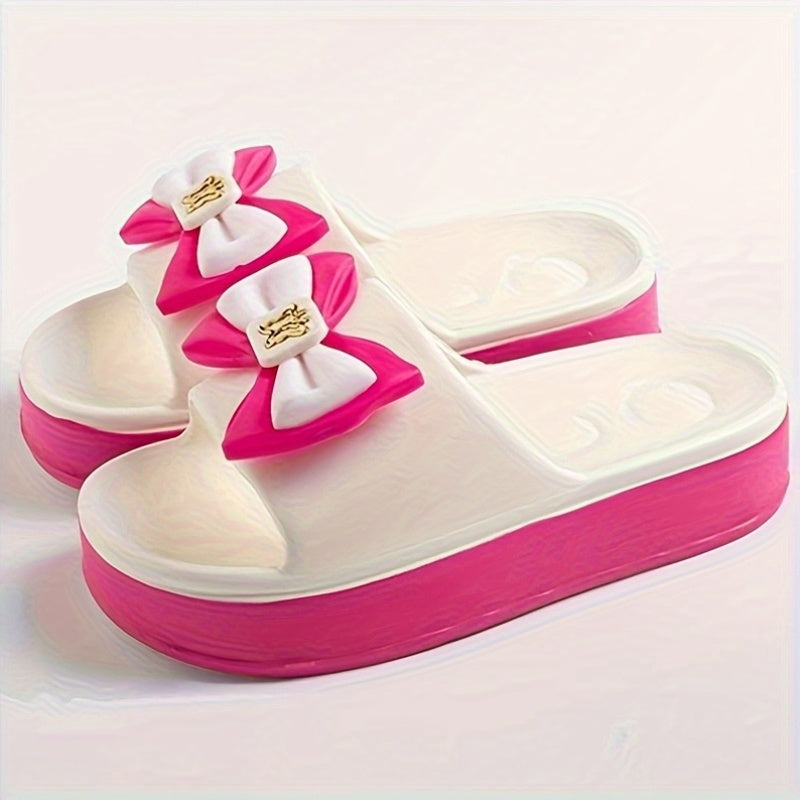 Women's EVA Slide Sandals Open-Toe Cushioned Casual Indoor Slippers