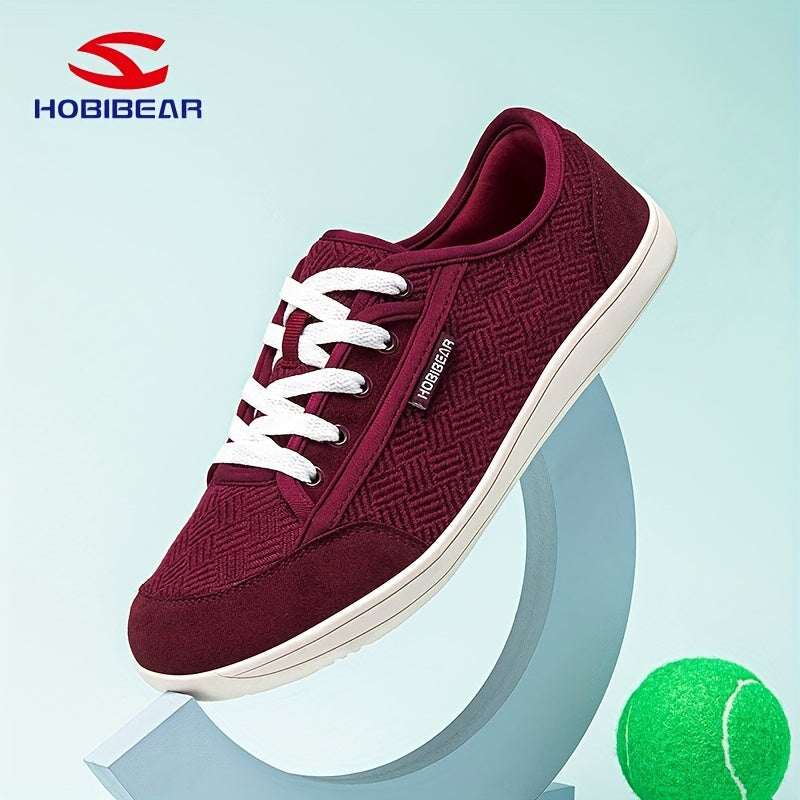 Unisex Vintage Embroidered Mary-Jane Sneakers Lightweight Fabric Shoes