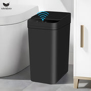 10L Smart-Sensing Trash Can with Lid Touchless Operation for Home Office Bathroom