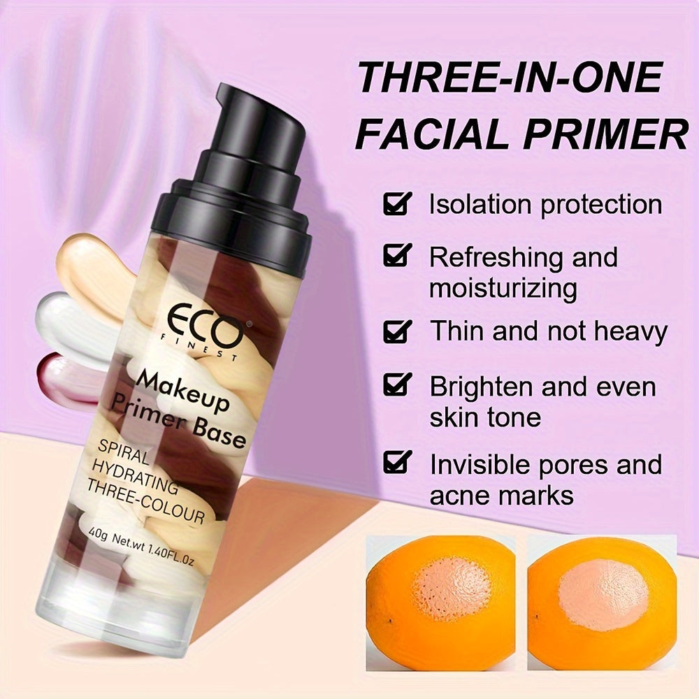 Women’s Moisturizing Makeup Primer for Evens Skin Tone Blemish Concealer