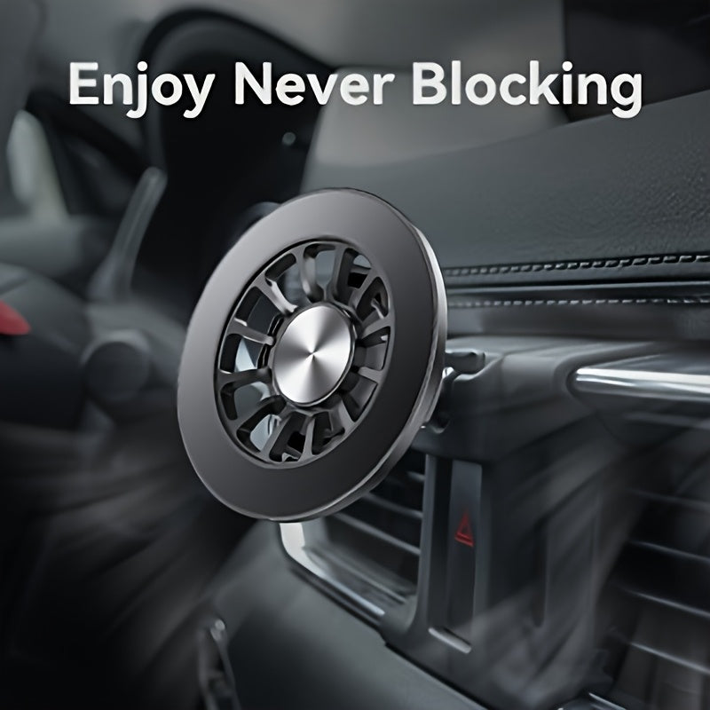 Magnetic Car Phone Mount for iPhone Magsafe with Heat Transfer Plate