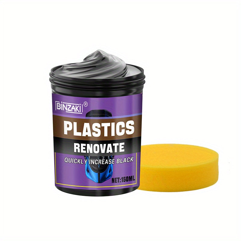 Крем для восстановления интерьера автомобиля, полироль для пластика, паста для полировки панели приборов