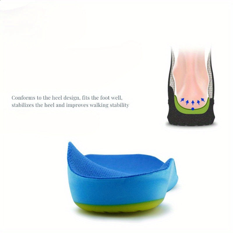 Children's Orthopedic Insoles Arch Support Shock Absorbing PU Flat Foot High Arch