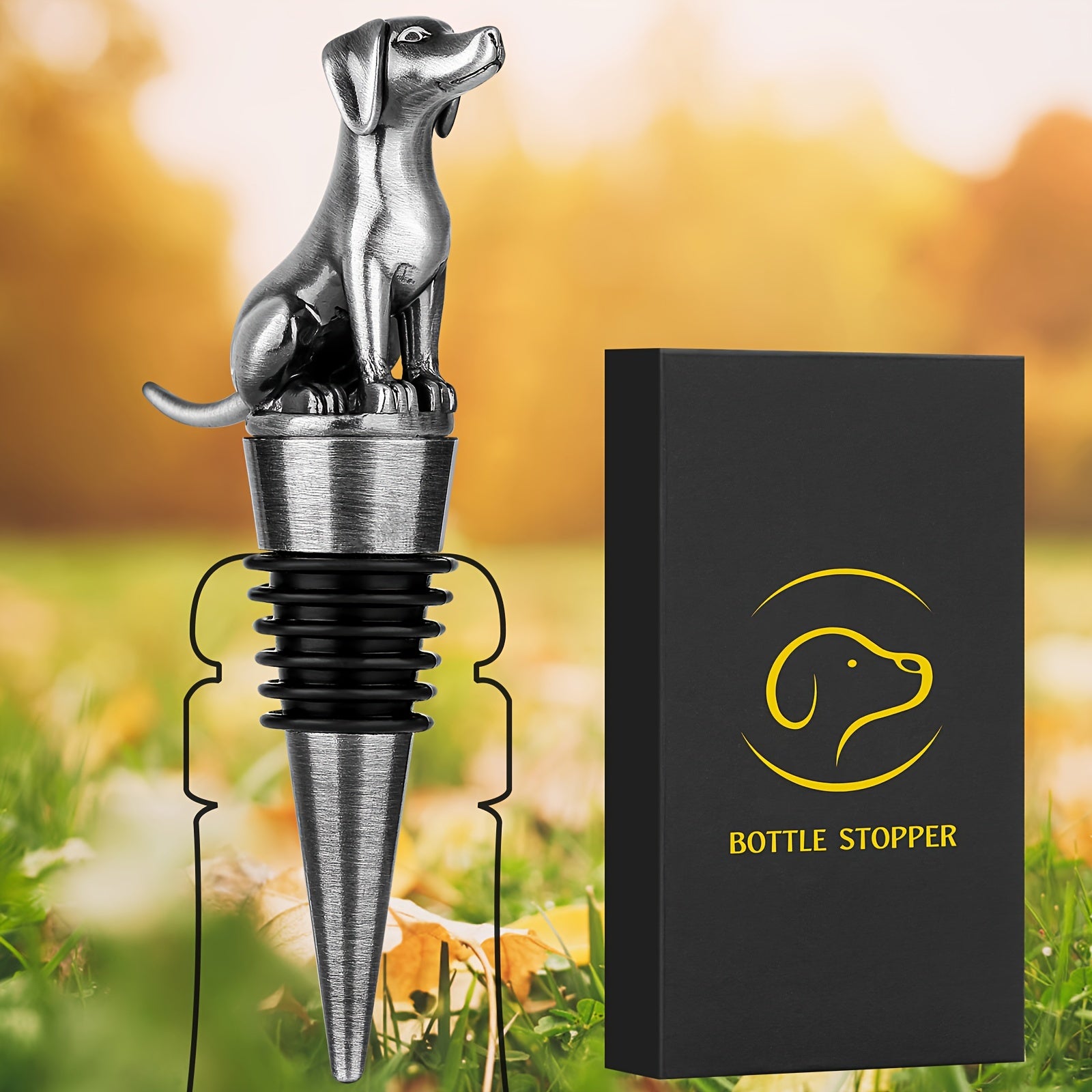 Labrador Retriever it vino to'xtatuvchisi, erkaklar va it sevuvchilar uchun ideal, Rojdestvo va Otalar kuni sovg'alari uchun mukammal