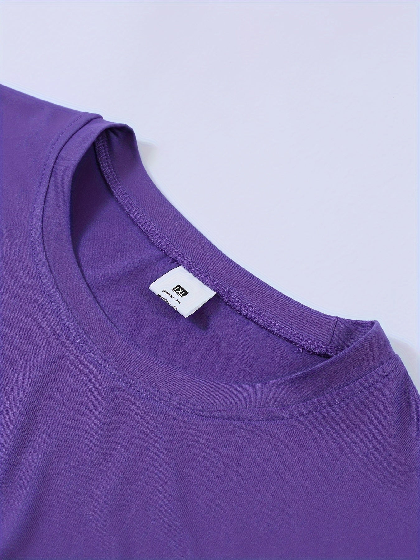 Plus o'lcham ayollar uchun uzun qo'lli to'liq rangli T-shirtlar bahor va yoz uchun to'plam