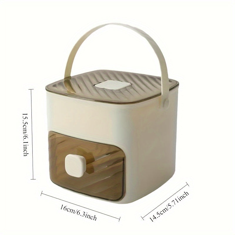 48-Grid Ice Cube Mold Food Grade Plastic Large Capacity Refrigerator Suitable for Whiskey