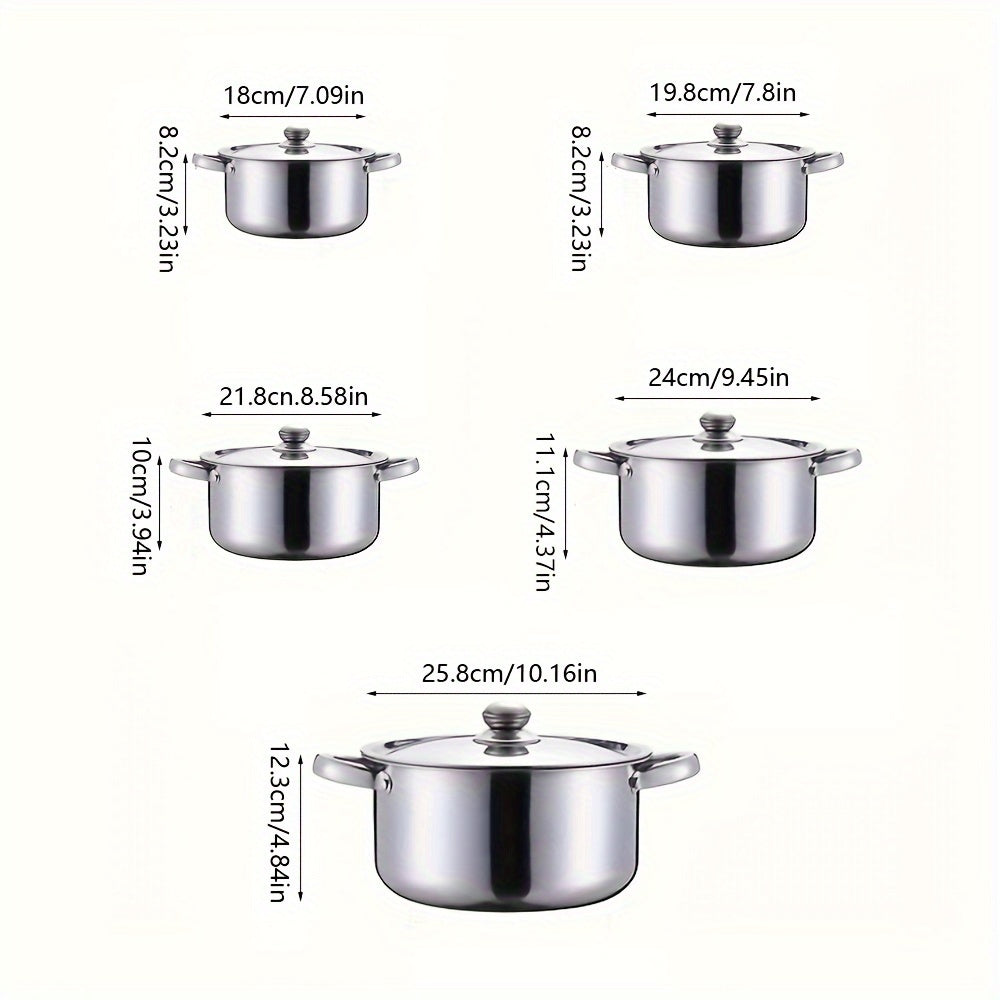 Коллекция из 10 кастрюль для супа
