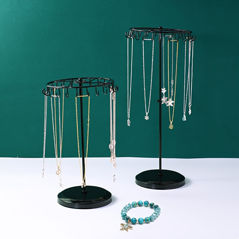 Металлическая подставка для демонстрации ожерелий и брелоков