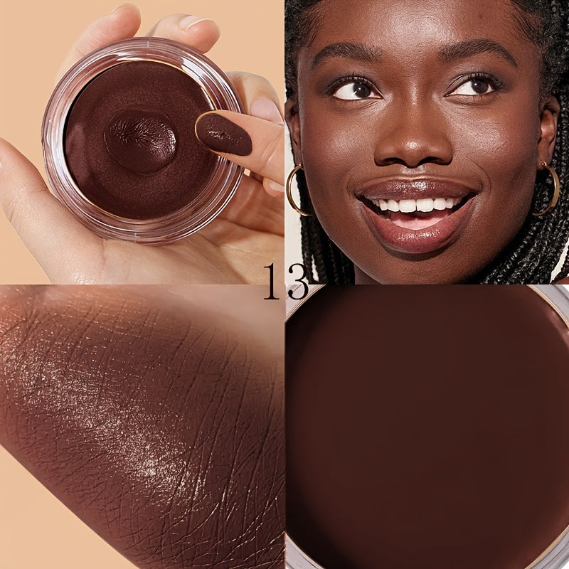 Crema de base para todas las tonalidades de piel de mujer, cobertura total, acabado mate