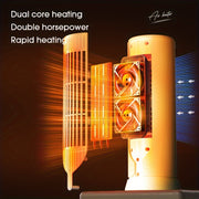 Электрический конвекционный обогреватель-вентилятор 1000 Вт вертикальная башня для спальни, офиса