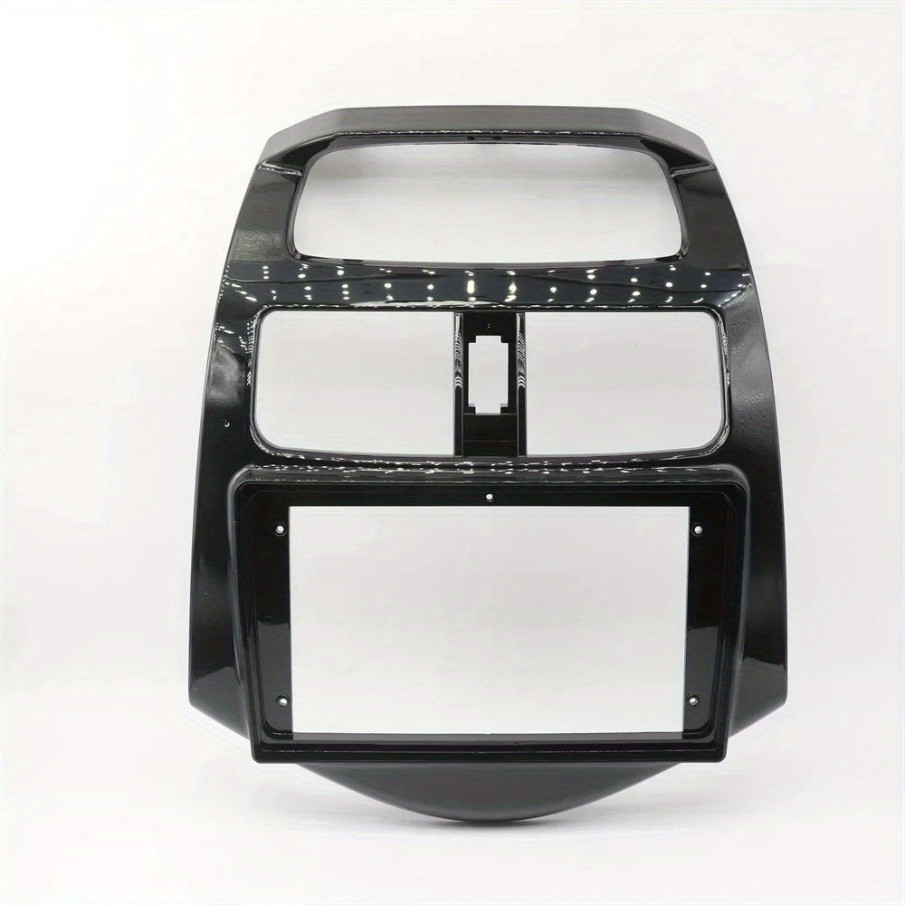 Panel de accesorios para tablero de coche negro ABS marco de radio de 9 pulgadas para coches pequeños