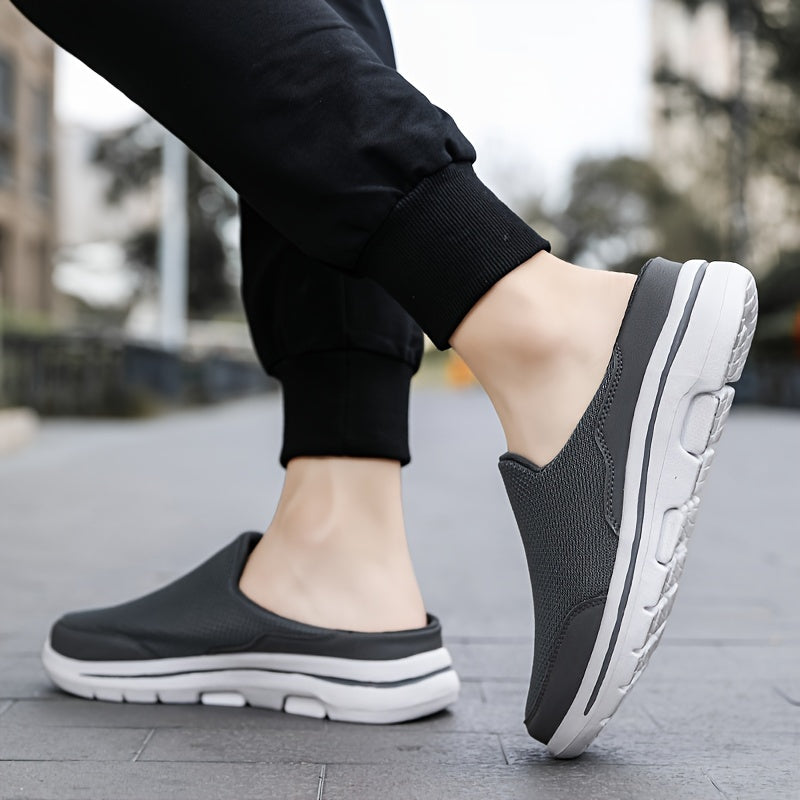 Men's Plus Size Breathable Hollow Out Slippers for Casual Outdoor Activities