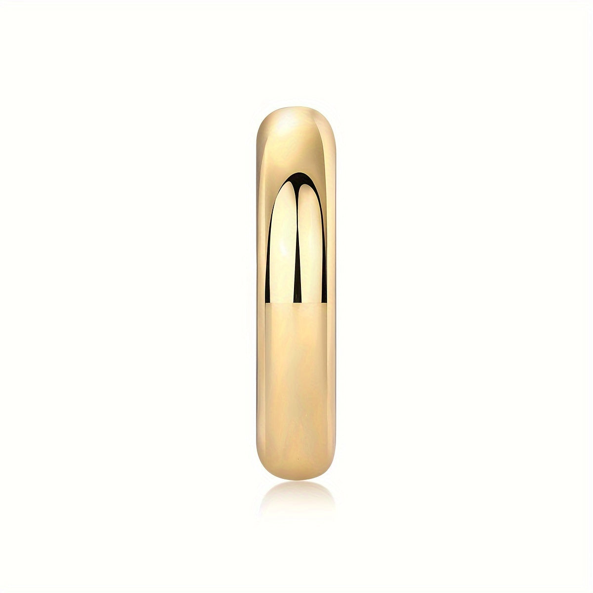 3.0mm Moissanite Silver Plated Ring with 18K Gold Accents for Women and Men