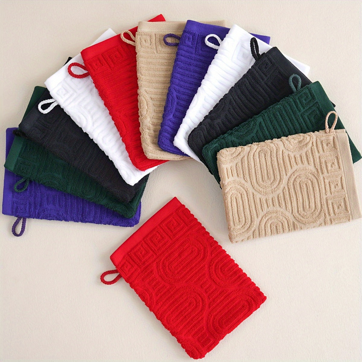 3-to'plam paxta hammom qo'lqoplari, Kosmos mavzusi bilan, super yutuvchi 420gsm