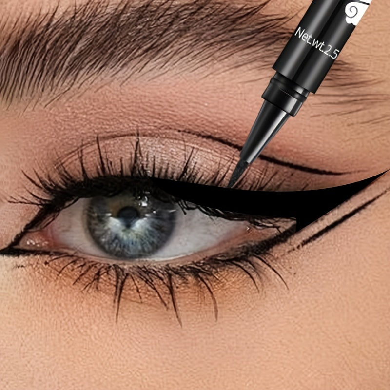 Women Black Ultra-Fine Eyeliner Pencil Quick-Dry Smudge-Proof