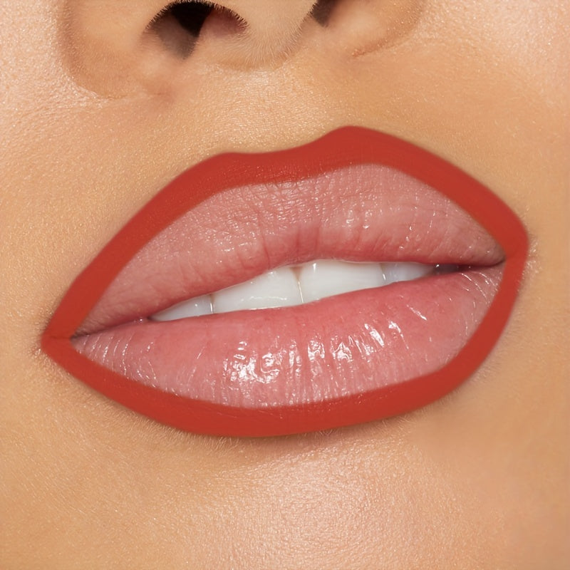 Женский водостойкий матовый контурный карандаш для губ, стойкая красная помада