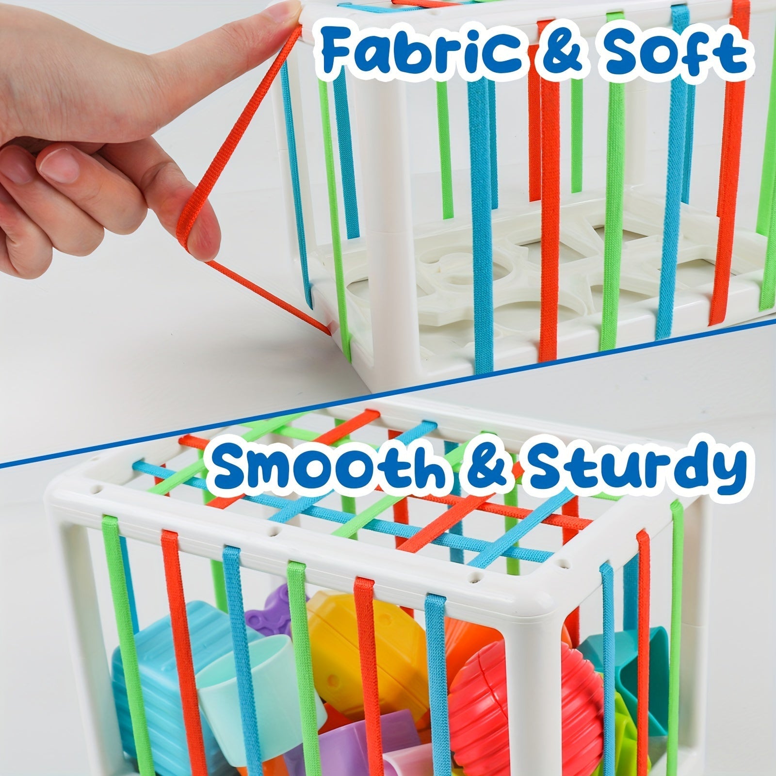 Qoʻl uchun nozik motor ko‘nikmalari o‘yini, shakl va saralash taʼlim o‘yinchoqlari erta rivojlanish uchun, o‘g‘il va qizlar uchun ideal sovg‘a