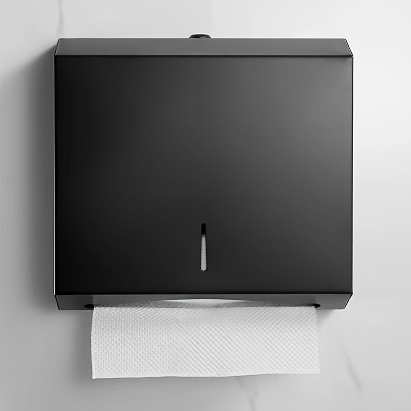 Stainless Steel Wall Mount Paper Towel Dispenser for Bathroom and Commercial Use