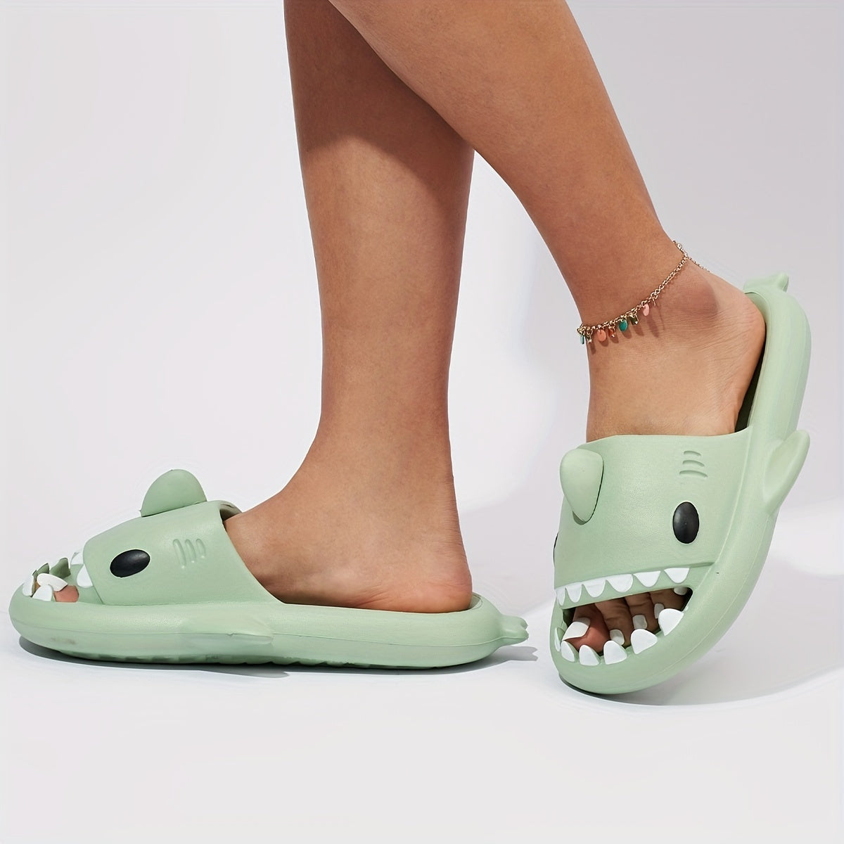 Unisex Casual Thick-Soled Slippers Home Comfort Height-Increasing Slides