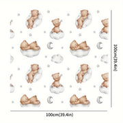 Очаровательное мультяшное одеяло, полиэстеровое покрывало, банное полотенце - идеально подходит для дома и путешествий