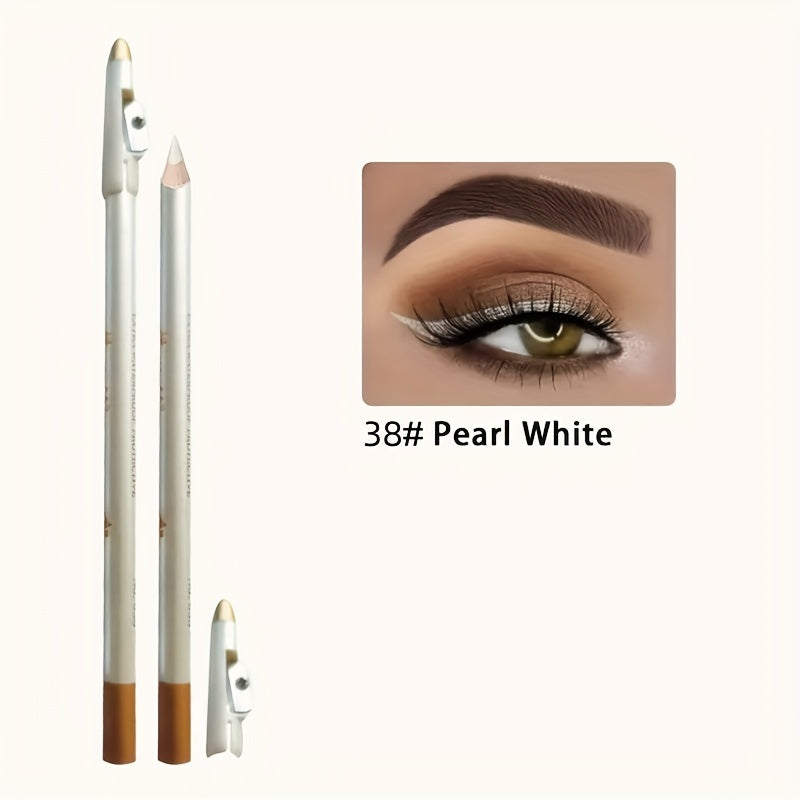 Женский водостойкий карандаш для бровей и подводка для глаз с точилкой