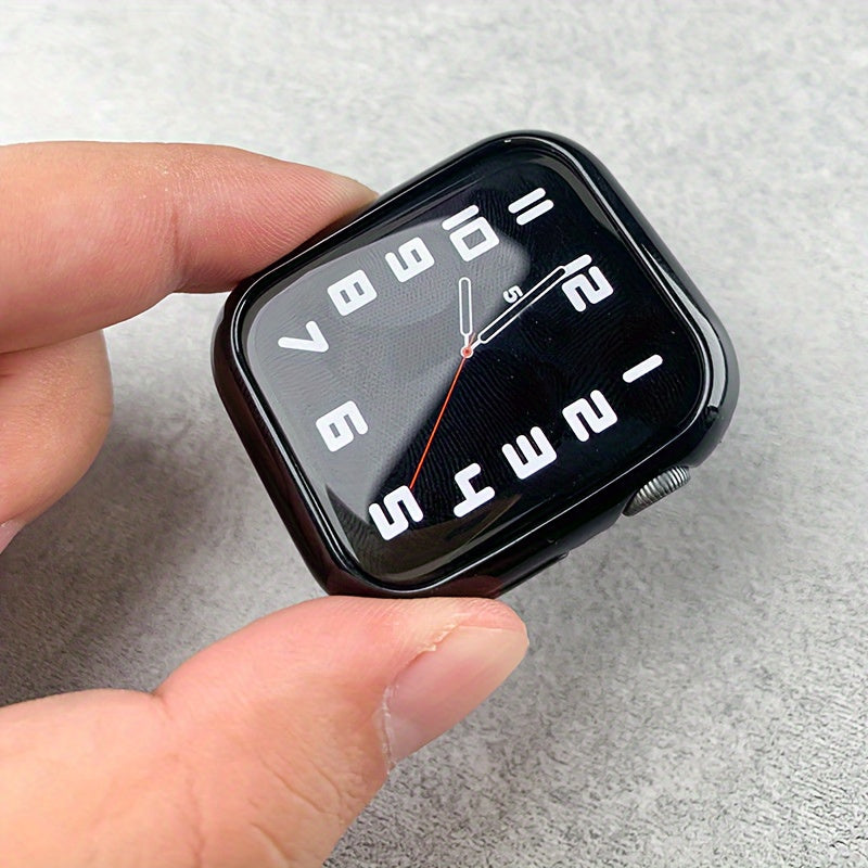 TPU Bumper Cover for iWatch Screen Protector Compatible with Series 9 8 7 SE 6 3 38mm 40mm 41mm 42mm 44mm 45mm