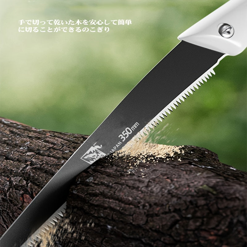 Manual Carbon Steel Hand Saw for Trees and Garden Pruning with Protective Case