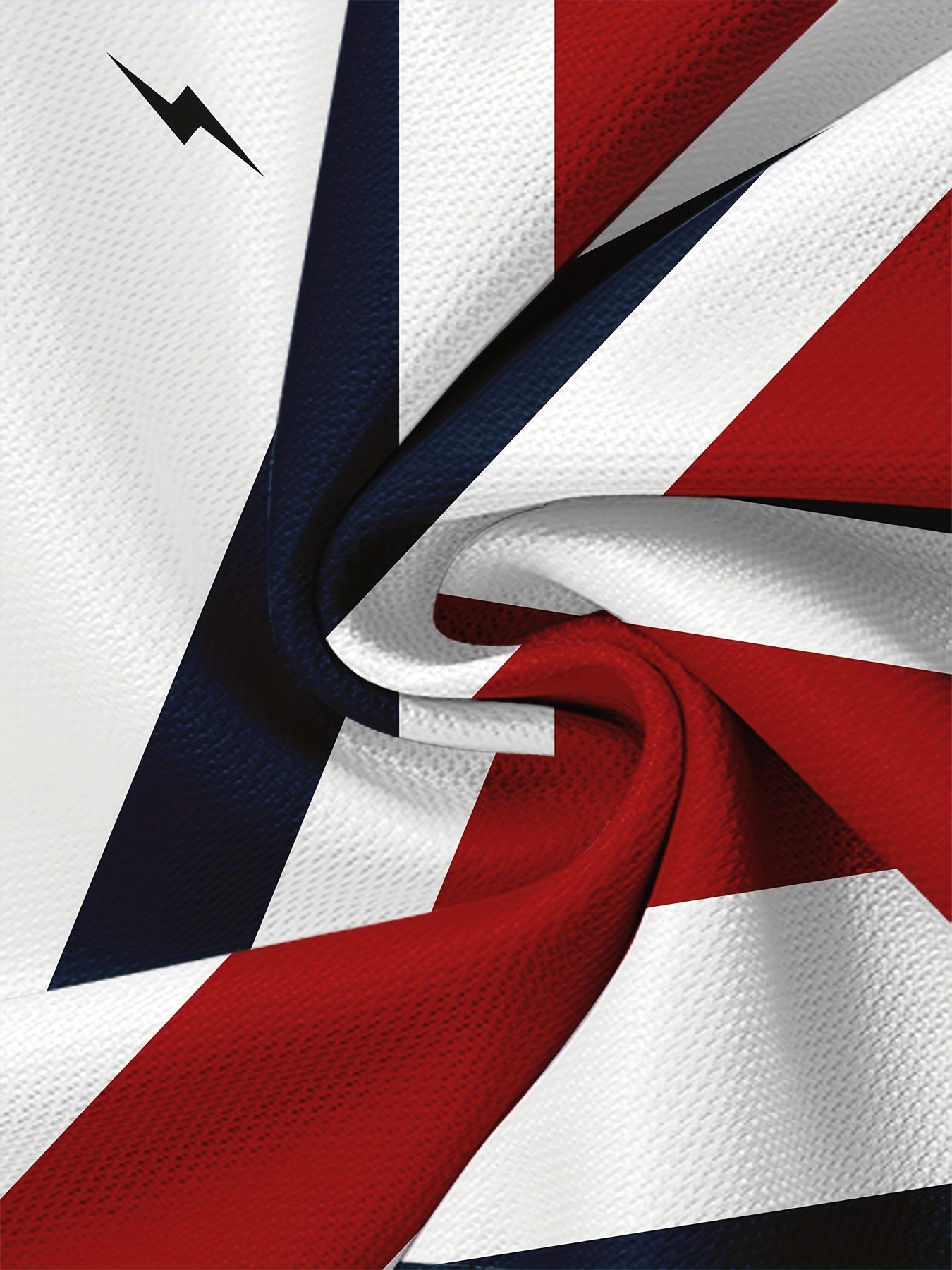 Bir erkaklar uchun tasodifiy krujka bo'yinli futbolka, 3D yangilikli chiziqli dizaynga ega, 100% polyester to'qilgan matodan tayyorlangan, ozgina cho'ziluvchan, qisqa yengli va odatdagi o'lchamda.