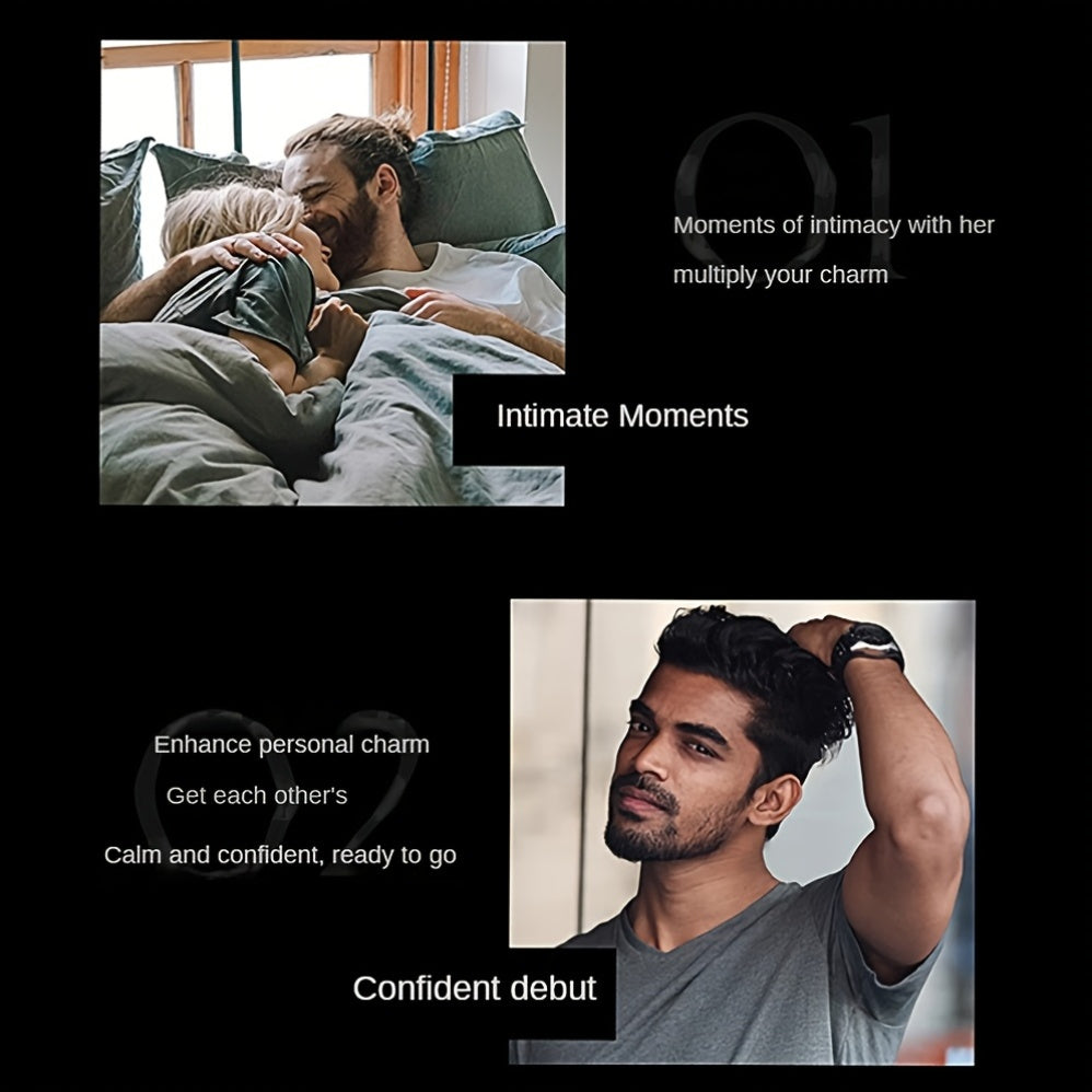 Men's Woody Fragrance 100ML with Fresh Notes, Alcoholic, Gift for Boyfriend or Father