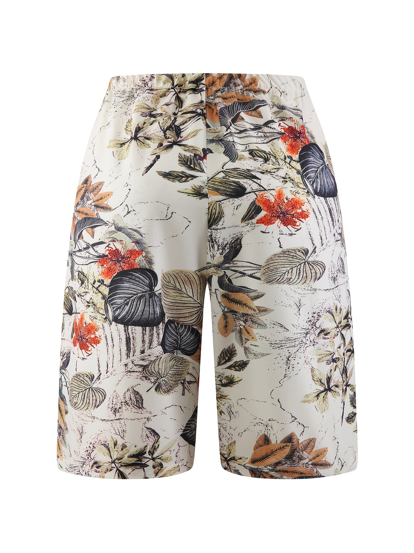 Шорты для женщин больших размеров для повседневного отдыха на пляже, легкие летние штаны