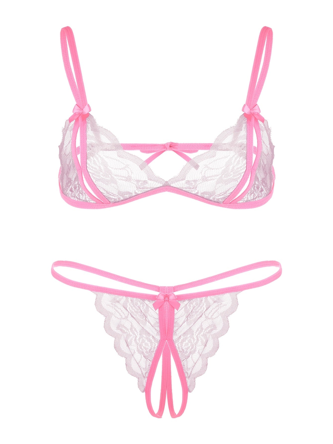 Women's Cotton Underwear Set with 3 Pairs in Assorted Colors