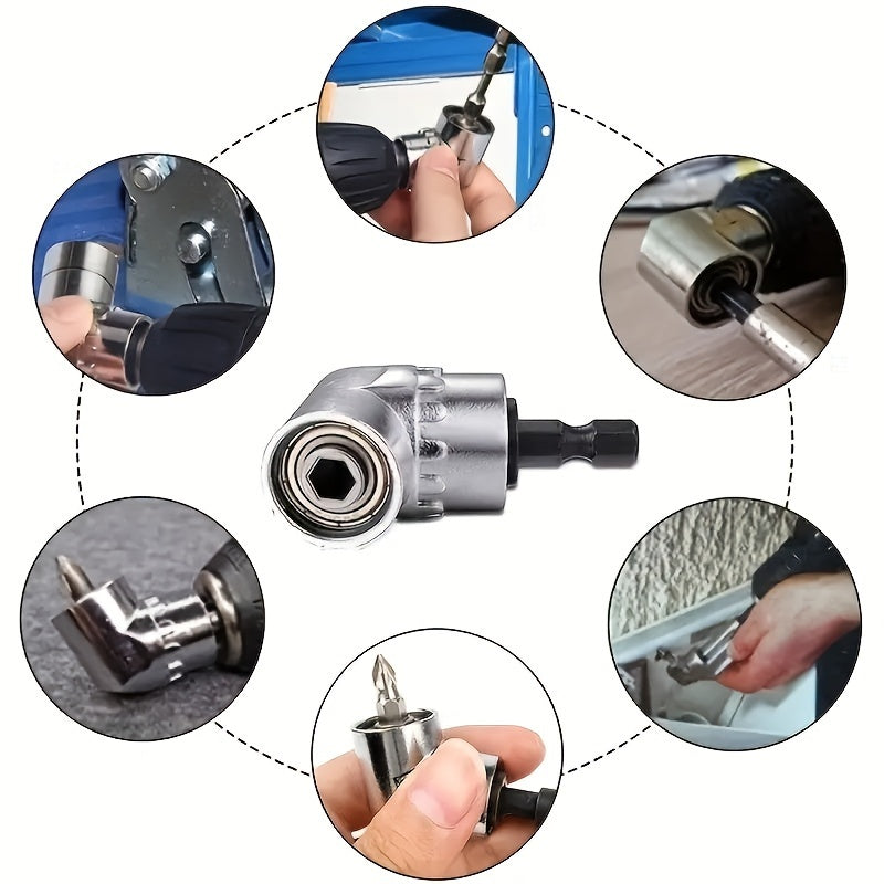 Electric Drill Accessory Bending Tool with 105° Angle Extension