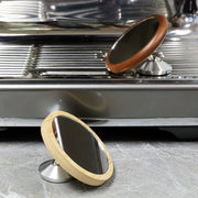 100 Pieces Coffee Lens for Monitoring Walnut Beech Flow with Magnetic Base and 360° Rotation