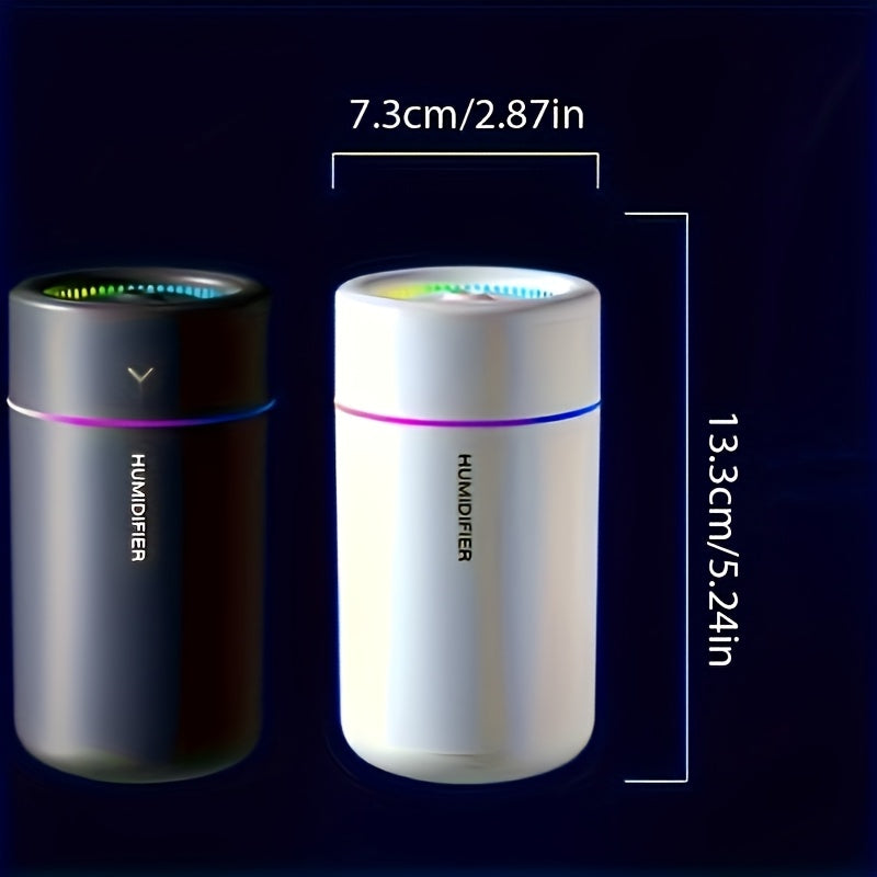 Портативный мини-увлажнитель USB для автомобилей, офиса, спальни, диффузор холодного тумана