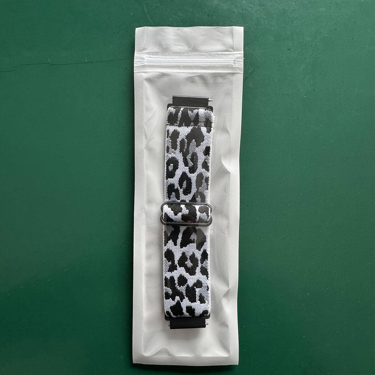 Leopard Print Nylon Watch Strap for Apple Samsung Fitbit Watches