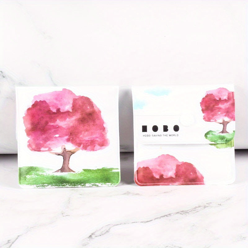 Portable Plastic Ash Bag Fireproof Cigarette Storage Travel Leakproof Ash Pack