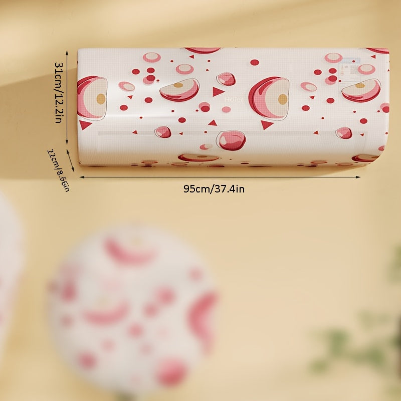 Cartoon Printed Dust Cover for Fans and Air Conditioners Polyester Protective Sleeve