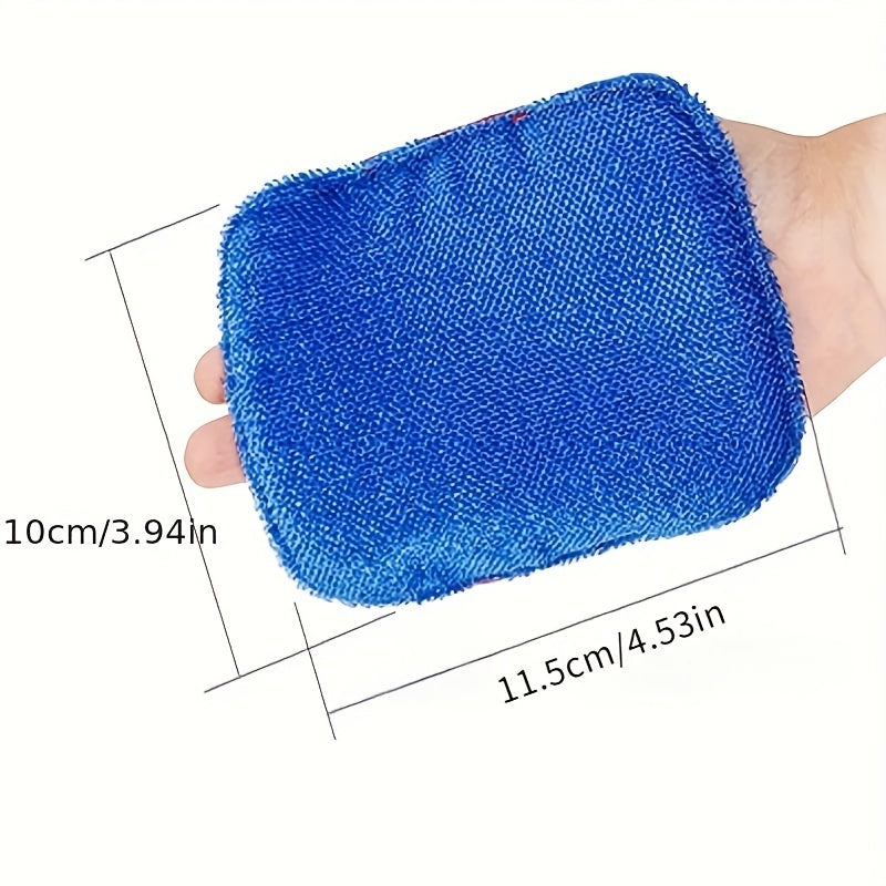 2-Pack Nylon Pet Hair Removal Gloves for Cats and Dogs for Clothes Sofas Carpets