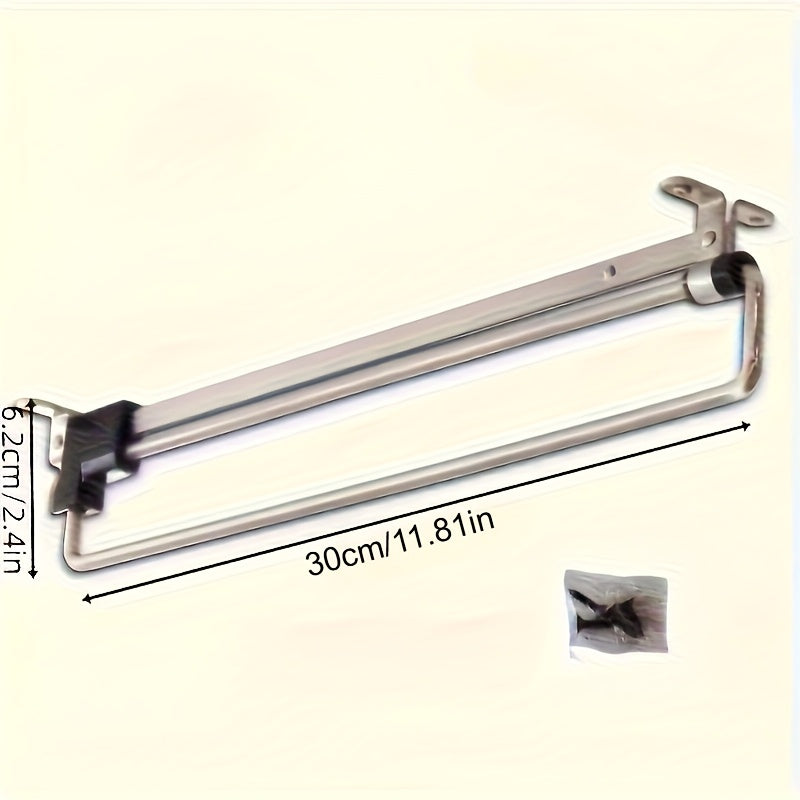 Organizador de armario con colgador telescópico de metal para trajes, chaquetas y tendedero