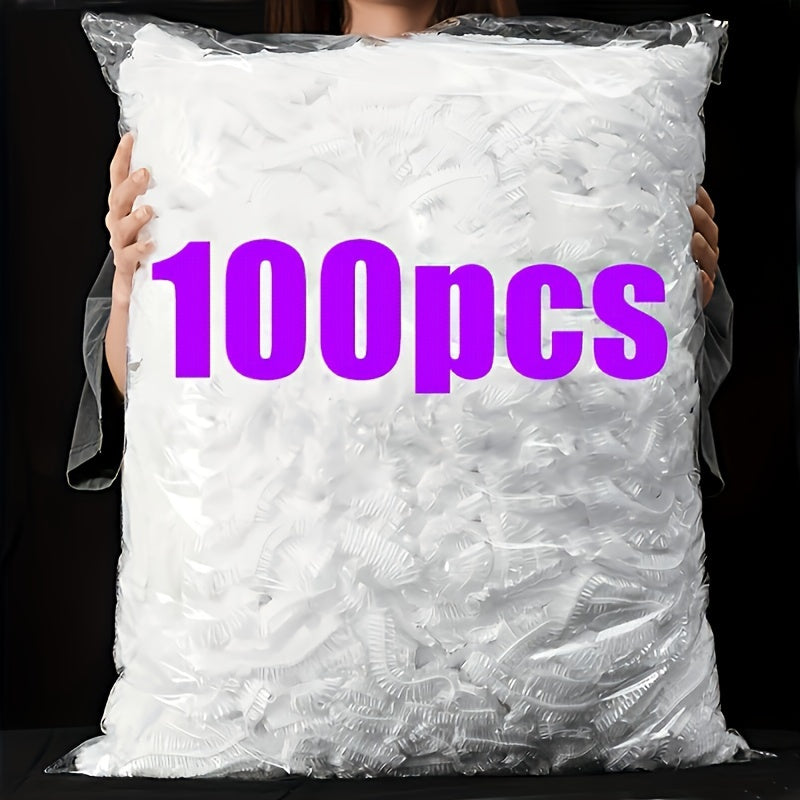 100 Ta Rangli Bir Martalik Qoplama Filmlari - Oziq-ovqat Sifatida, Oshxona, Pikniklar, BBQlar uchun Ideal, Rang-barang Qayta Ishlanmaydigan Oziq-ovqat Himoyasi