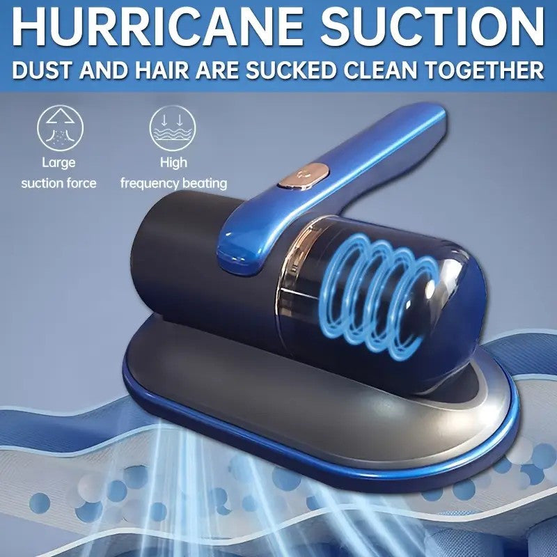 Rechargeable Handheld Vacuum Cleaner for Bed Sofa Carpet with Accessories