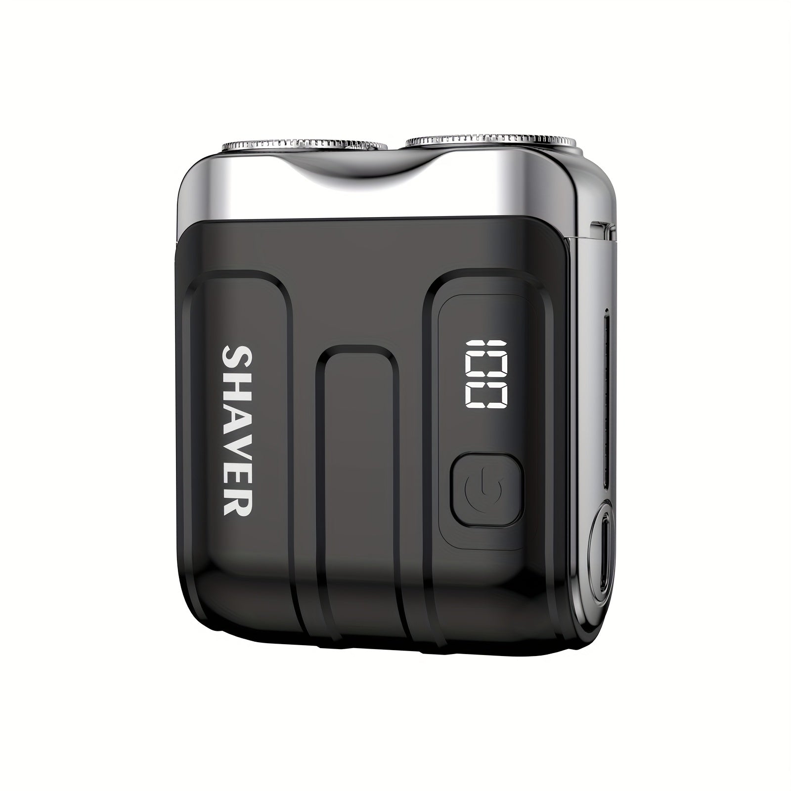 Men Electric Shaver Portable USB Rechargeable Dual Blade Trimmer Lightweight