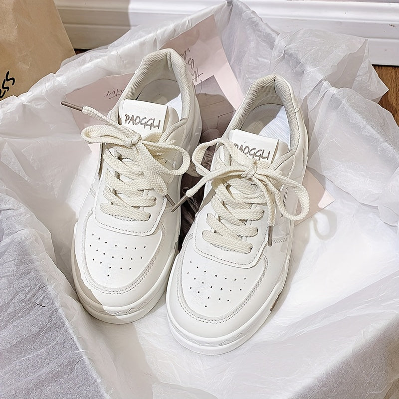 Women's Casual Sneakers Low Top Breathable Fabric Non-Slip Rubber Sole