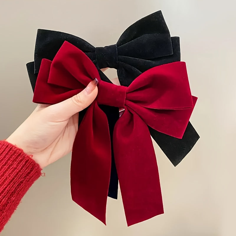 Ayollar qizlar sueda lentasi soxta rang moda soch aksessuarlari