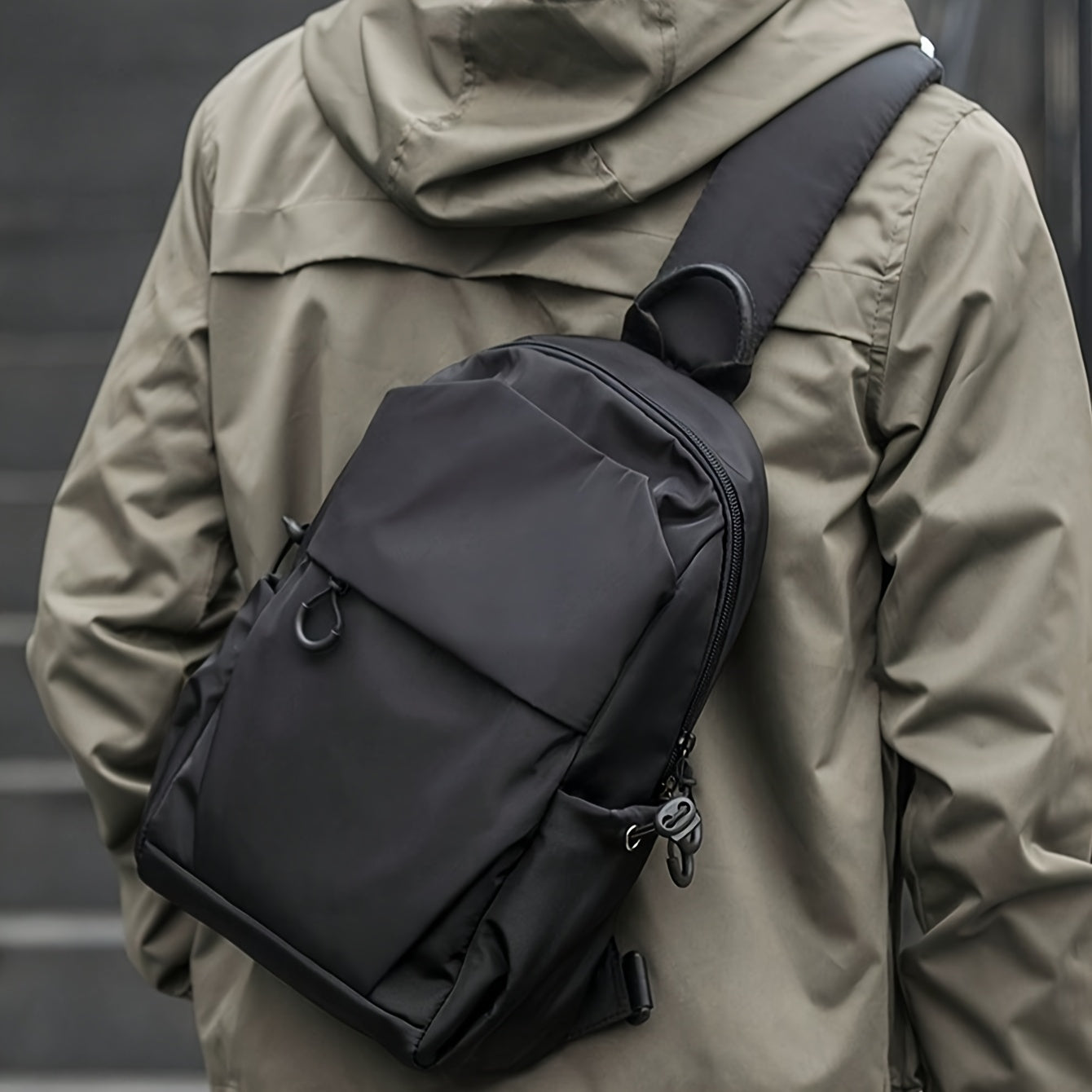 Мужская водонепроницаемая нейлоновая сумка через плечо для активного отдыха, велосипедных прогулок, походов