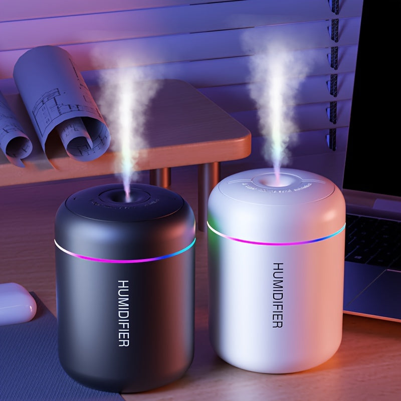 Мини-увлажнитель, красочная атмосферная лампа, большой объем, настольный кондиционер