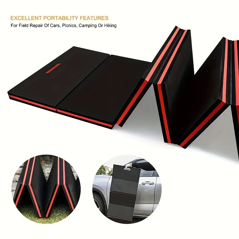Складная наколенник из EVA, водонепроницаемый рабочий коврик для гаража, садоводства и DIY